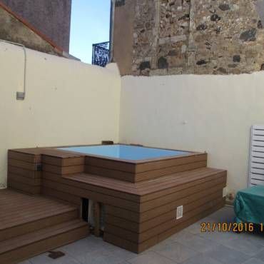 Above ground pool in Marseillan